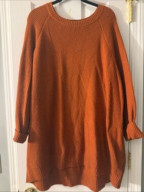 Old Navy Burnt Orange Knit Sweater